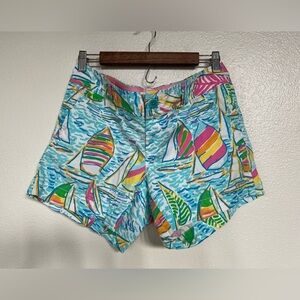 Lilly Pulitzer Sailboat Shorts